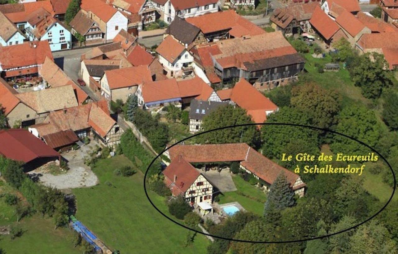 Le Gite Des Ecureuils Schalkendorf Zewnętrze zdjęcie